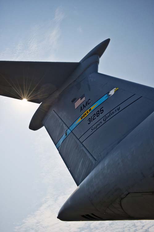 USAF C-5M SUPER GALAXY パッチ Aircraft profile print of C-5M Super Galaxy 60th AMW, 349th